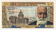 Frankreich 5 Nouveaux Francs Victor Hugo, 1961-06-01, Z.58, VZ -
