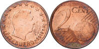 Luxemburg 2 Centimes error off center strike, Utrecht, Copper Plated -