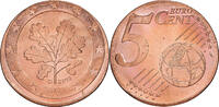 Deutschland 5 Centimes error, Munich, Copper Plated Steel, VZ -