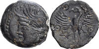 Bronze Unit Gaul, Bituriges, Bronze, SS+, Delestrée:2587 -
