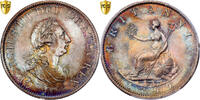 United Kingdom 1/2 Penny George III, Soho, Kupfer, PCGS -