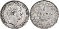Frankreich 1 Franc Louis Philippe I, Rouen, Silber, SS+, Gadoury:452 -