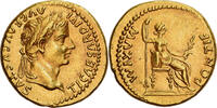 Aureus Roman Empire, Tiberius, Lyon - Lugdunum, Gold, VZ+, Cohen:15 -