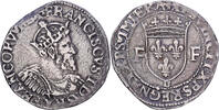 Frankreich Teston François Ier, Rouen, Silber, SS, Gadoury:290A -