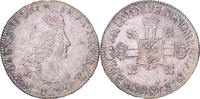 Frankreich Ecu aux 8 L Louis XIV, Reims, réformé, Silber, S -