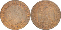 Frankreich Centime Münze, Napoleon III, Napoléon III, Paris, SS -