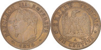 Frankreich Centime Münze, Napoleon III, Napoléon III, Paris, VZ -