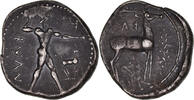 Stater Bruttium, Kaulonia, Silber, SS+, SNG-ANS:177, HGC:1-1419 -