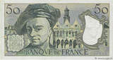 FRANKREICH 50 Francs QUENTIN DE LA TOUR 1976 VZ