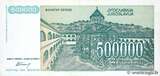 JUGOSLAWIEN 500000 Dinara 1993 VZ