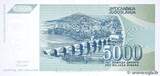 JUGOSLAWIEN 5000 Dinara 1992 ST