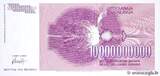 JUGOSLAWIEN 10000000000 Dinara 1993 ST