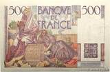 FRANKREICH 500 Francs CHATEAUBRIAND 1945 fST