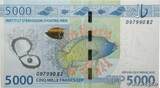 FRENCH PACIFIC TERRITORIES 5000 Francs 2014 fST+