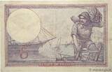 FRANKREICH 5 Francs FEMME CASQUÉE 1921 fSS