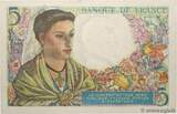 FRANKREICH 5 Francs BERGER 1943 fST+