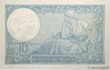 FRANKREICH 10 Francs MINERVE modifié 1939 fST