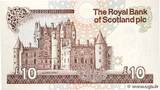 SCOTLAND 10 Pounds 1988 fST+