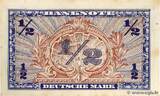 GERMAN FEDERAL REPUBLIC 1/2 Deutsche Mark 1948 VZ