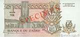ZAÏRE 1 Nouveau Likuta Spécimen 1993 fST+