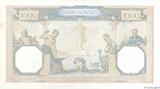 FRANKREICH 1000 Francs CÉRÈS ET MERCURE type modifié 1938 VZ+