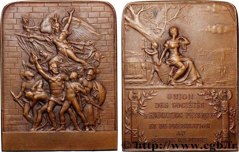 Insigne Union Des Sociétés D'éducation Physique Et Préparation Militaire - France - Occasion