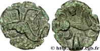 Bronze au personnage courant, EPA DVMNA GALLIA BELGICA - BELLOVACI (Area of Beauvais) c. Ier siècle avant J.-C. (15,5mm,