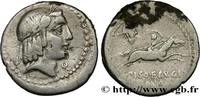 THE REPUBLIC (280 BC to 27 BC) Denier CALPURNIUS 90 AC. (18,5mm, 3,51g, 12h )