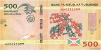 BURUNDI 500 Francs BURUNDI 500 Francs 2015 ST -