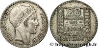 FRANKREICH 20 francs Turin DRITTE FRANZOSISCHE REPUBLIK 1936 (35mm, 19,96g, 6h) -