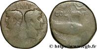 THE JULIO-CLAUDIANS (27 BC to 69 AD) Dupondius COL NEM (as) NEMAUSUS - NIMES - AUGUSTUS and AGRIPPA c. 10-14 AD. (26,5mm, 12,63g, 2h )