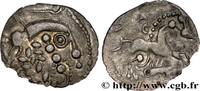 Denier scyphate au cheval et au sanglier GALLIA - AULERCI EBUROVICES (Area of Évreux) Ier siècle avant J.-C. (13,5mm, 0,4