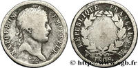 FRANKREICH 2 francs Napoléon Ier tête laurée, République fran GESCHICHTE FRANKREICHS Lille 1808 (27mm, 9,54g, 6h) -