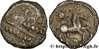 Quart de statère d'argent à l'astre GALLIA BELGICA - BELLOVACI (Area of Beauvais) c. 80-50 AC. (14,5mm, 1,80g, 1h )