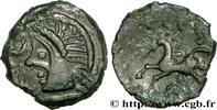 Bronze DVNICCOS au sanglier devant la bo GALLIA - AULERCI EBUROVICES (Area of Évreux) Ier siècle avant J.-C. (14,5mm, 1,8
