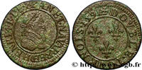 Double tournois, 2e type de Châlons-sur- HENRY IV 1591 (20,5mm, 3,07g, 6h )