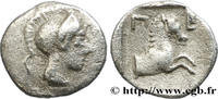 Classic 1 (480 BC to 400 BC) Hemiobole THESSALIA - PHERRABIA c. 450-430 AC. (8,5mm, 0,35g, 12h )