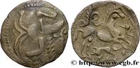 FRANKREICH Denier d'argent scyphate dit au sanglier GALLIEN - BELGICA - AMBIANI (Region die Amiens) Amiens (80) c. 60-50 AC. (15mm, 0,70g, 2h) -