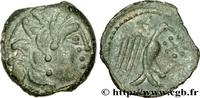 FRANKREICH Bronze à l’aigle et à la croisette GALLIEN - CARNUTES (Region die Beauce) Chartres (28) Ier siècle avant J.-C. (15,5mm, 2,69g, 10h) -
