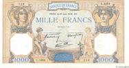 FRANKREICH 1000 Francs CÉRÈS ET MERCURE type modifié 1938 VZ+