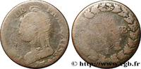 FRANKREICH Décime Dupré, petit module DIREKTORIUM Limoges 1796 (28mm, 9,20g, 6h) -