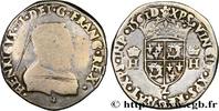 FRANKREICH Teston du Dauphiné à la tête nue CHARLES IX. COINAGE AT THE NAME OF HENRY II Grenoble 1561 (28,5mm, 8,96g, 11h) -