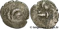 FRANKREICH Statère de billon, classe Vb GALLIEN - ARMORICA - CORIOSOLITÆ (Region die Corseul, Cotes d'Armor) Saint-Brieuc (22) Ier siècle avant J.-C. (24,5mm, 5,68g, 9h -