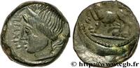 FRANKREICH Bronze PIXTILOS classe II à la louve et au lézard GALLIEN - CARNUTES (Region die Beauce) Chartres (28) c. 40-30 AC. (16,5mm, 3,81g, 9h) -