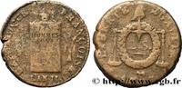 FRANKREICH 2 sols dit à la table de loi NATIONALKONVENT Pau 1793 (32,5mm, 20,58g, 6h) -