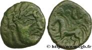FRANKREICH Bronze au cheval, BN 8430 GALLIEN - BELGICA - AMBIANI (Region die Amiens) Amiens (80) c. 60-40 AC. (16,5mm, 2,43g, 6h) -