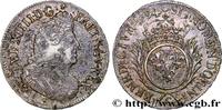 FRANKREICH Demi-écu aux palmes LOUIS XIV THE SUN KING Caen 1694 (34mm, 13,33g, 6h) -