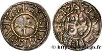 FRANKREICH Denier KARL DER KAHLE Chartres s.m. (20mm, 1,75g, 10h) -