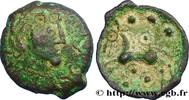 FRANKREICH Bronze au cheval et aux annelets GALLIEN - BELGICA - REMI (Region die Reims) c. 60-50 AC. (14,5mm, 1,85g, 9h) -
