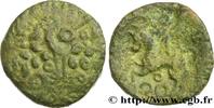FRANKREICH Bronze composite au cheval GALLIEN - BELGICA - AMBIANI (Region die Amiens) Amiens (80) c. 60-40 AC. (17mm, 3,49g, 12h) -